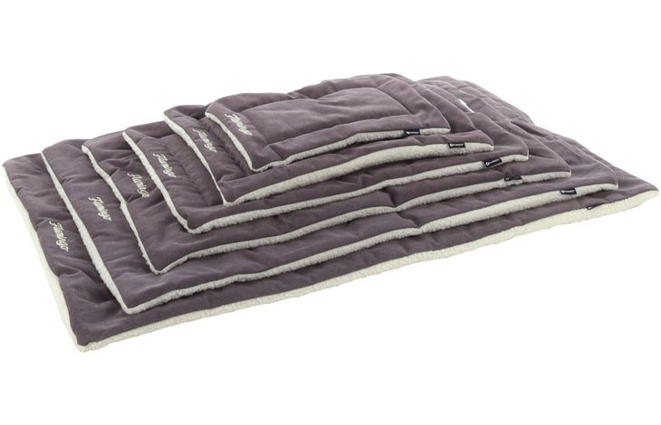 [BR_214402] KUSSEN ALISHA PLAT RECHTHOEKIG DONKER TAUPE 100,5x63,5x2CM