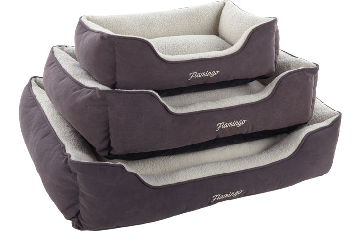 [BR_214419] # MAND ALISHA RECHTHOEKIG DONKER TAUPE 80x67x22CM