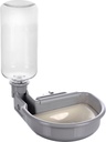 DRINKKOM MET FLES VOOR DRAADKOOI DIZA GRIJS 480ML