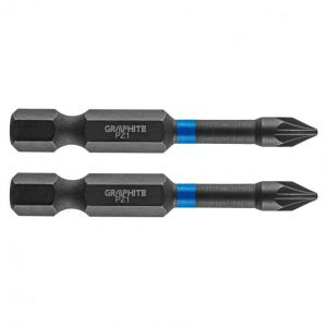Impact bit PZ2 x 50 mm, 2 st.