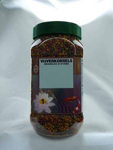 [KO12] Vijverkorrels 1,2 liter 3 mm