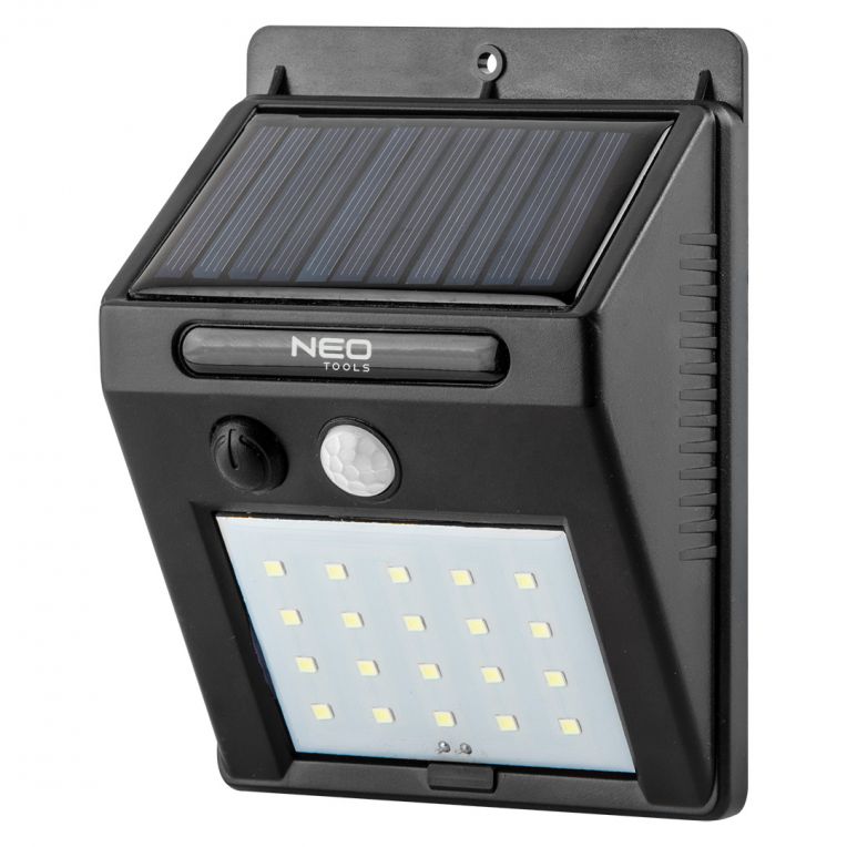 [99-055] Wand Solar LED lamp met Bewegingssensor