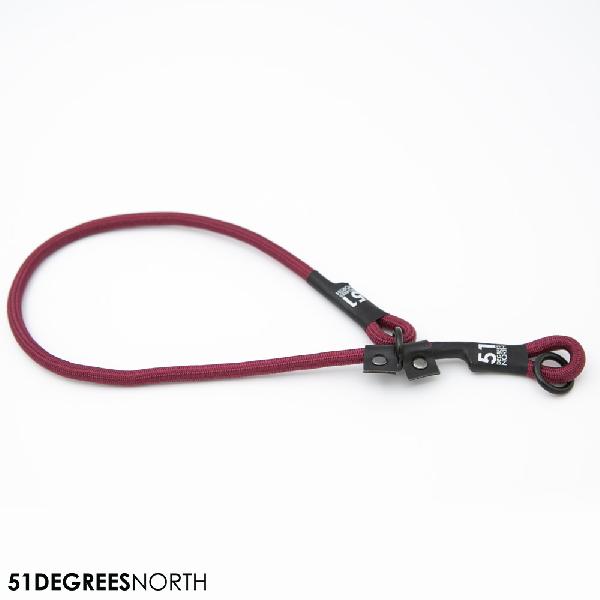 [BR_225311] 51 - Wanderful - Collar - Rope - Burgundy - 50-65cmx8mm