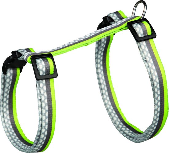 [41862] Kattentuig met riem Freshline spot, 27-56cm / 10mm, 1,20m