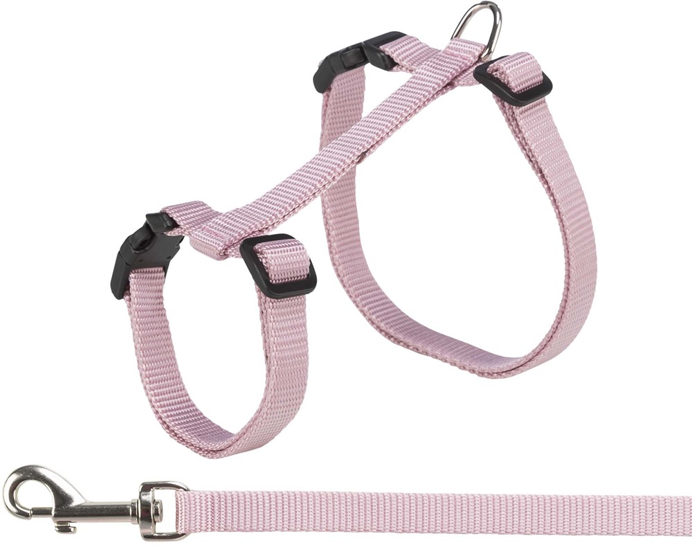 [4185] Kattentuig met riem, 22-42cm / 10mm, 1,30m