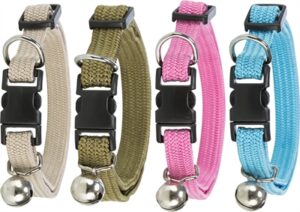 [41550] Kattenhalsband met 2 sluitingen, reflecterend