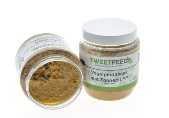 # Vogelpindakaas Zonnebloempit 350gr